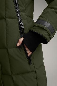 Chamarras Canada Goose Mujer Outlet - Elmwood Abrigos Verdes NT1804756